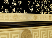 Room image 1 Versace Wallpaper - Grey Key